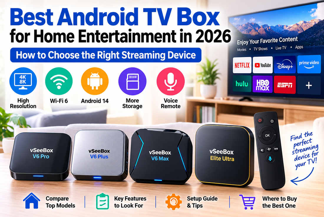 Best Android TV Box for Home Entertainment in 2026: How to Choose the Right Streaming Device