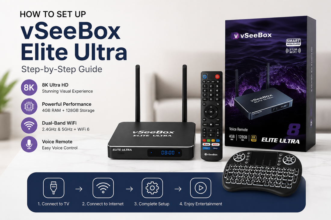 How to Set Up Your vSeeBox Elite Ultra: Complete Beginner's Guide (2026)