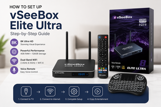 How to Set Up Your vSeeBox Elite Ultra: Complete Beginner's Guide (2026)